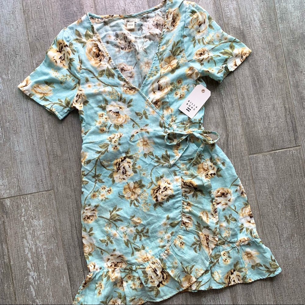 🔥🔥BILLABONG - LAGUNA WRAP DRESS🔥🔥 - Picture 3 of 11